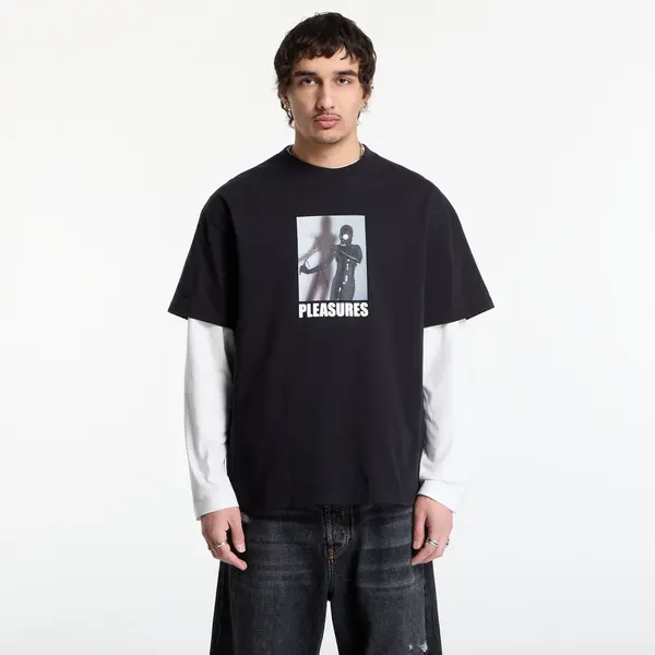 PLEASURES Majice PLEASURES Whip T-Shirt Black L