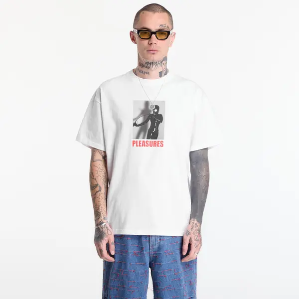 PLEASURES Majice PLEASURES Whip T-Shirt White M