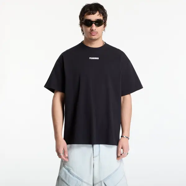 PLEASURES Majice PLEASURES Wordmark T-Shirt Black L