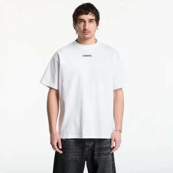 PLEASURES Majice PLEASURES Wordmark T-Shirt White L