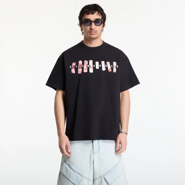 PLEASURES Majice PLEASURES Wounded T-Shirt Black S