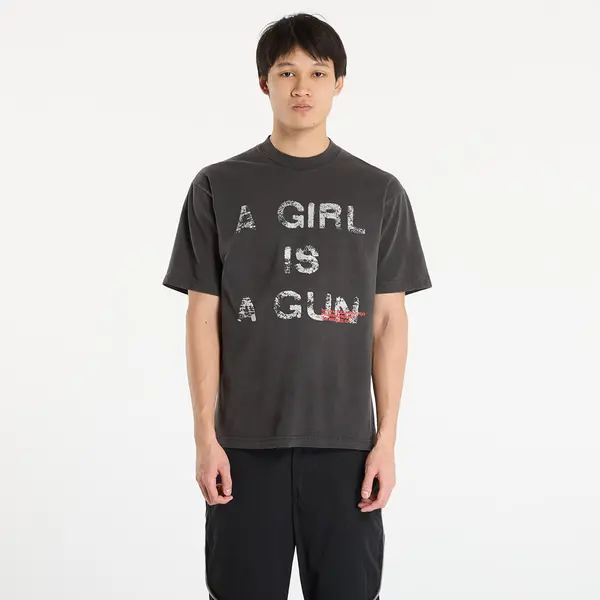 PLEASURES Majice PLEASURES x FOOTSHOP EXCLUSIVE - G.I.A.G. T-Shirt Vintage Black L
