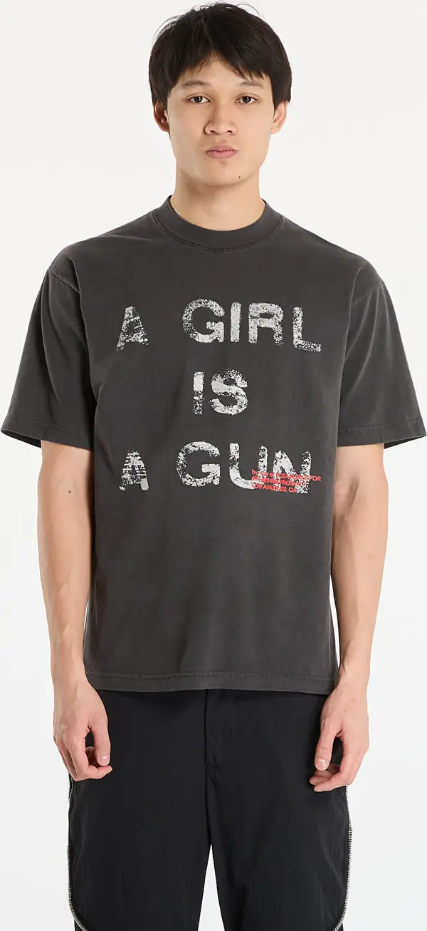 PLEASURES Majice PLEASURES x FOOTSHOP EXCLUSIVE - G.I.A.G. T-Shirt Vintage Black XXL