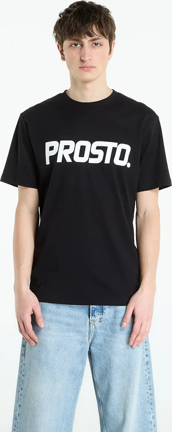 Prosto Majice Prosto T-shirt Biglog Black M