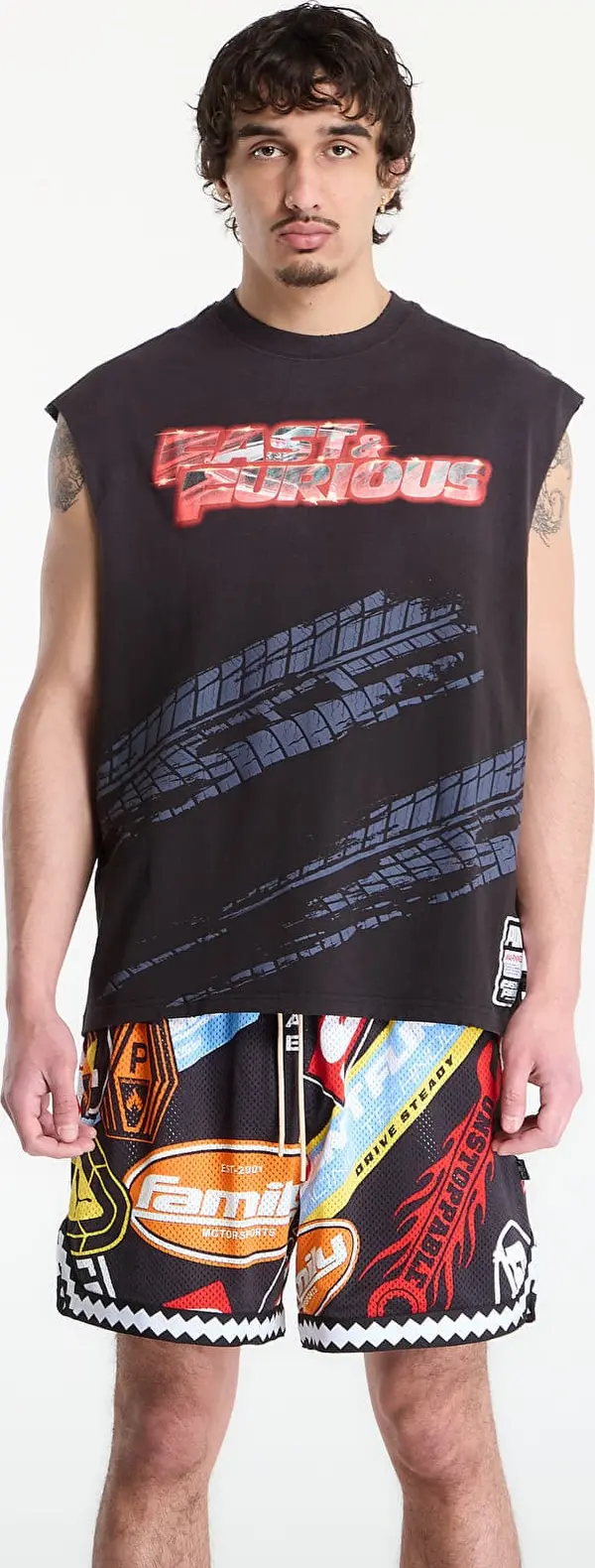 Puma Majice Puma x Fast & Furious Cutoff Puma Black S