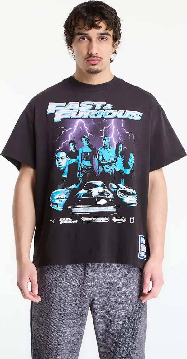 Puma Majice Puma x Fast & Furious Tee Ii Puma Black/ Puma White L