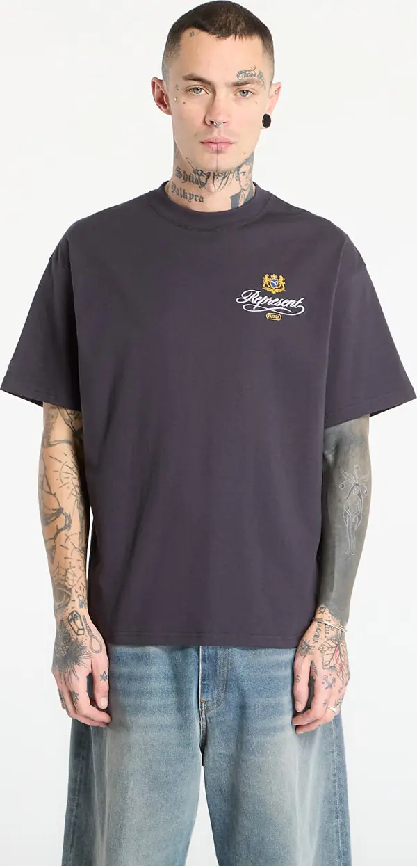 Puma Majice Puma x REPRESENT Graphic Tee Flat Dark Gray L