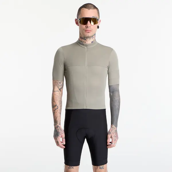 Rapha Majice Rapha Men's Brevet Element Jersey Khaki/ Black S