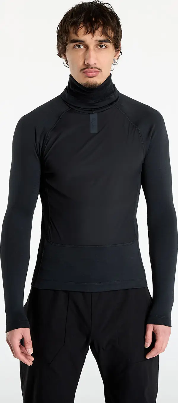 Rapha Majice Rapha Men's Insulated Windblock Base Layer Black/ Black S