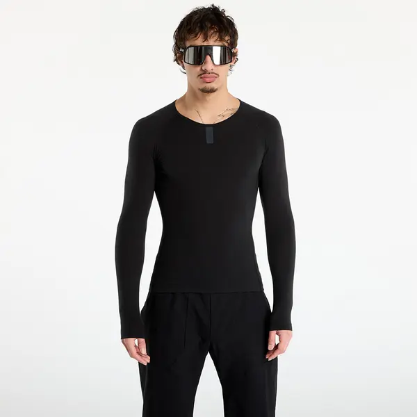 Rapha Majice Rapha Men's Long Sleeve Merino Base Layer Black S