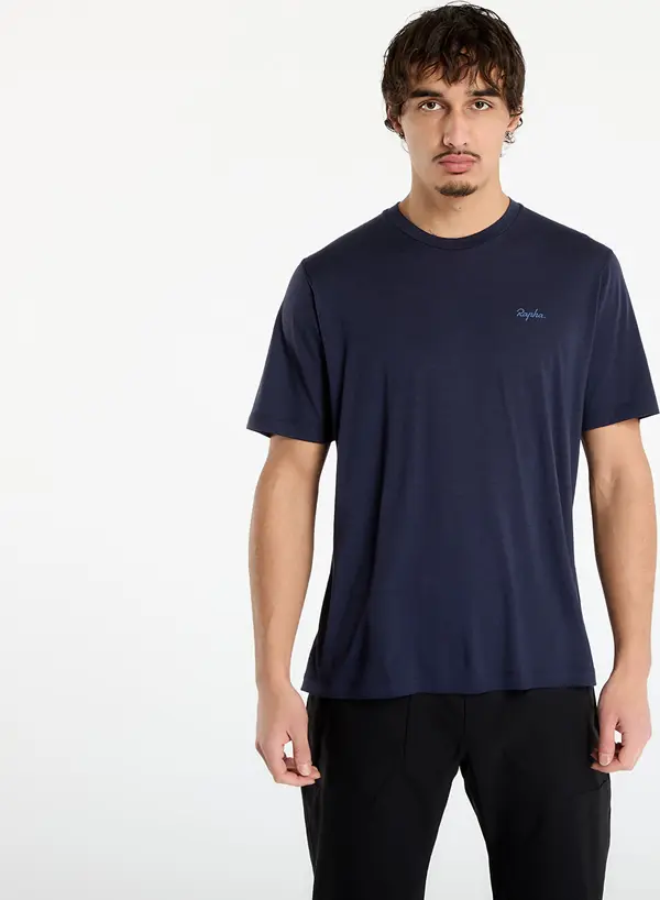Rapha Majice Rapha Men's Merino T-Shirt Night Sky/ Pageant Blue XL