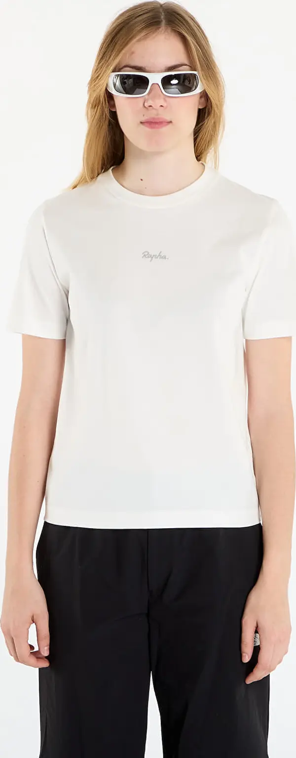 Rapha Majice Rapha Women's Cotton T-Shirt White/ Light Grey S