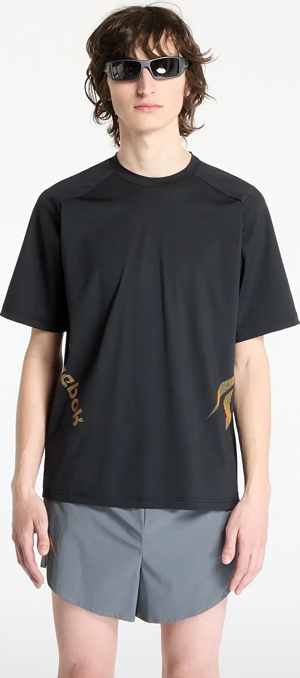 Reebok Majice Reebok Run Tee UNISEX Washed Black/ Grey 3 XXL