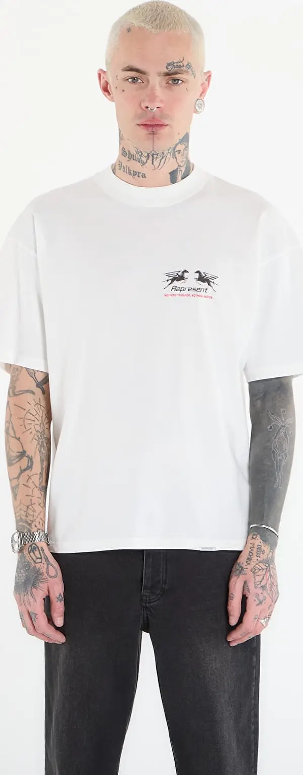 REPRESENT Majice REPRESENT 24 Hour Service T-Shirt UNISEX Flat White XXL