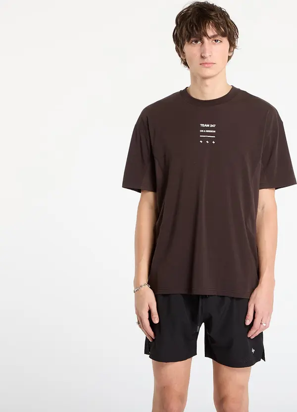 REPRESENT Majice REPRESENT 247 Uprising Oversized T-Shirt Chocolate XL