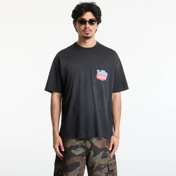 REPRESENT Majice Represent Beach Boys Americas Band T-Shirt UNISEX Stained Black M