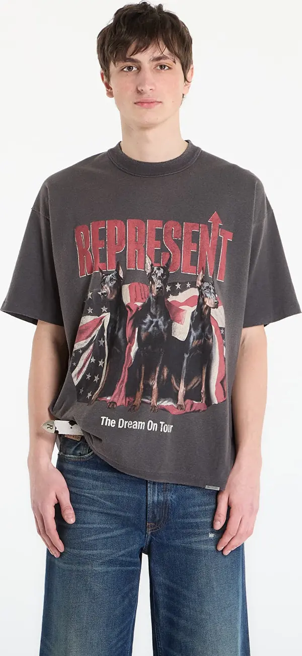 REPRESENT Majice REPRESENT Dream On Tour T-Shirt UNISEX Sun Fade Grey L