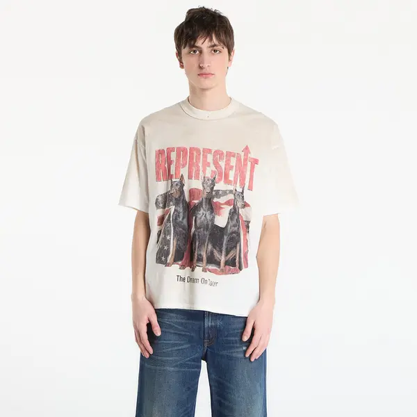 REPRESENT Majice REPRESENT Dream On Tour T-Shirt UNISEX Washed Ecru M
