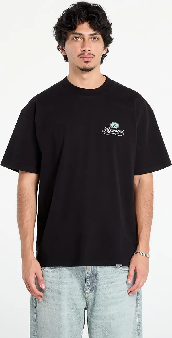 REPRESENT Majice REPRESENT Grand Vintage Hand Drawn T-Shirt Jet Black L