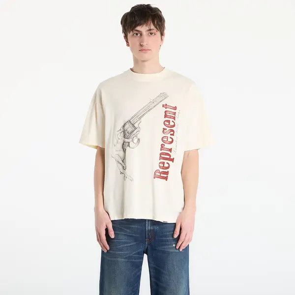 REPRESENT Majice REPRESENT Loaded With Love T-Shirt UNISEX Buttercream XXL
