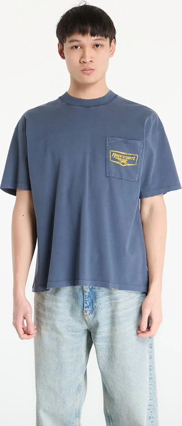 REPRESENT Majice REPRESENT Nothing Faster T-Shirt UNISEX Indigo XL