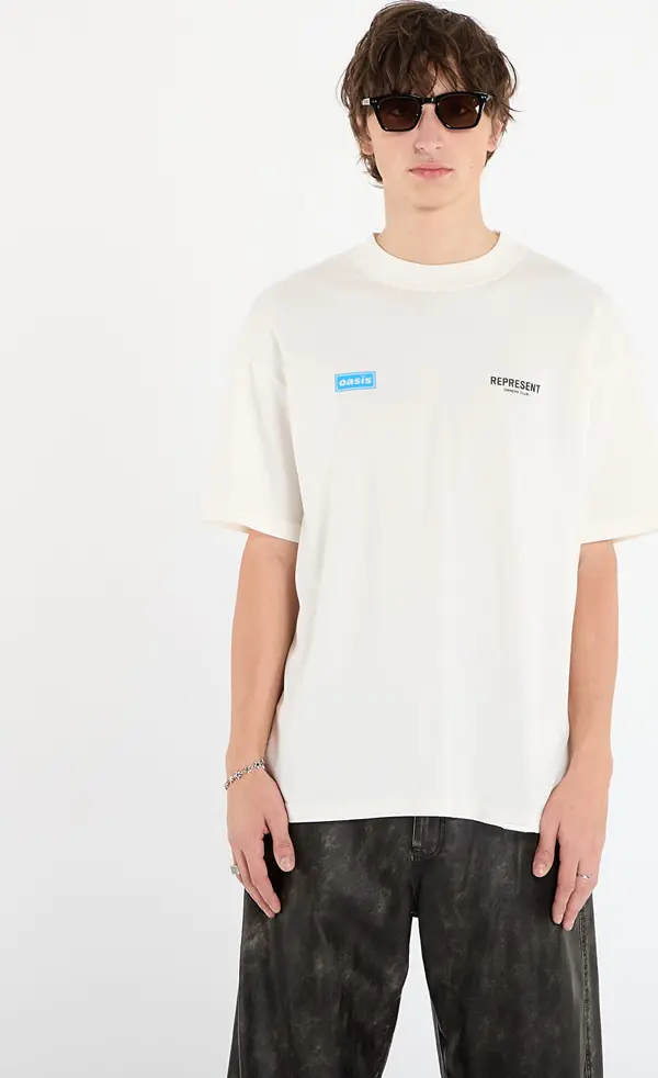 REPRESENT Majice REPRESENT Oasis Owners Club T-Shirt Flat White XXL