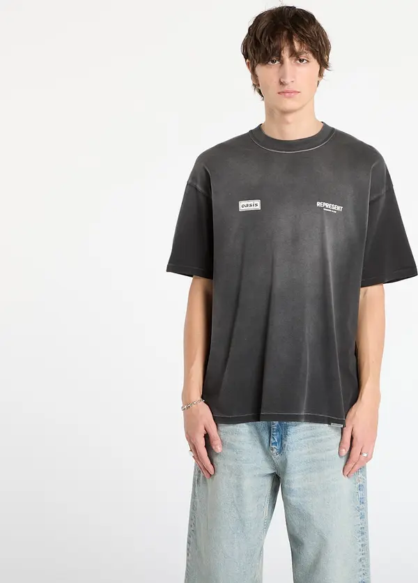 REPRESENT Majice REPRESENT Oasis Owners Club T-Shirt Stained Black XL