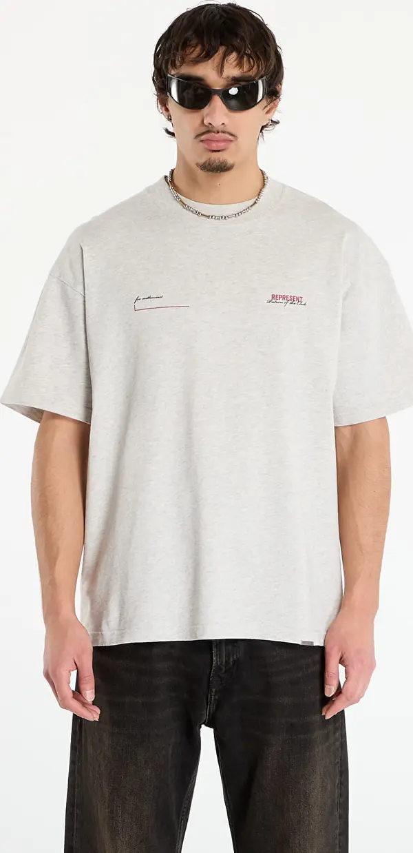 REPRESENT Majice REPRESENT Patron Of The Club T-Shirt UNISEX Cream Marl M