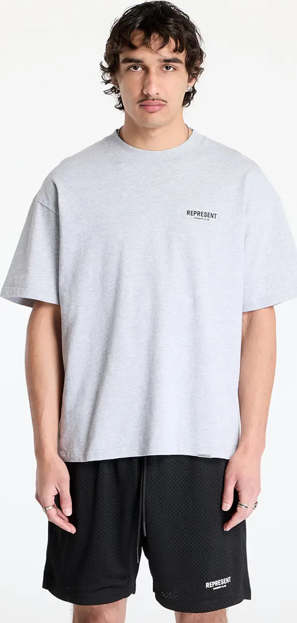 REPRESENT Majice REPRESENT Represent Owners Club T-Shirt Ash Grey XL