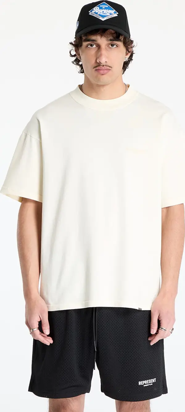 REPRESENT Majice REPRESENT Represent Owners Club T-Shirt Buttercream XL