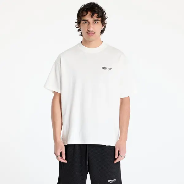 REPRESENT Majice REPRESENT Represent Owners Club T-Shirt Flat White M