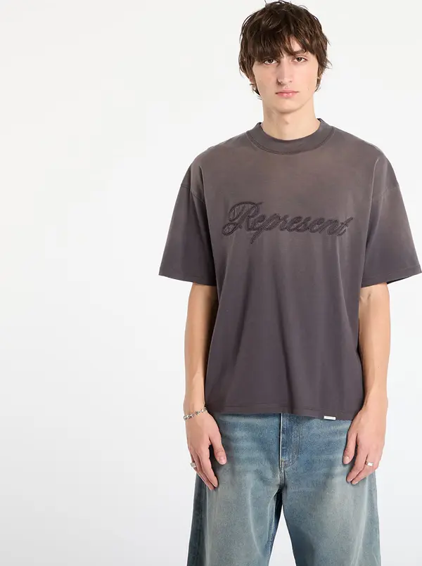 REPRESENT Majice REPRESENT Reverse Applique T-Shirt After Dark S