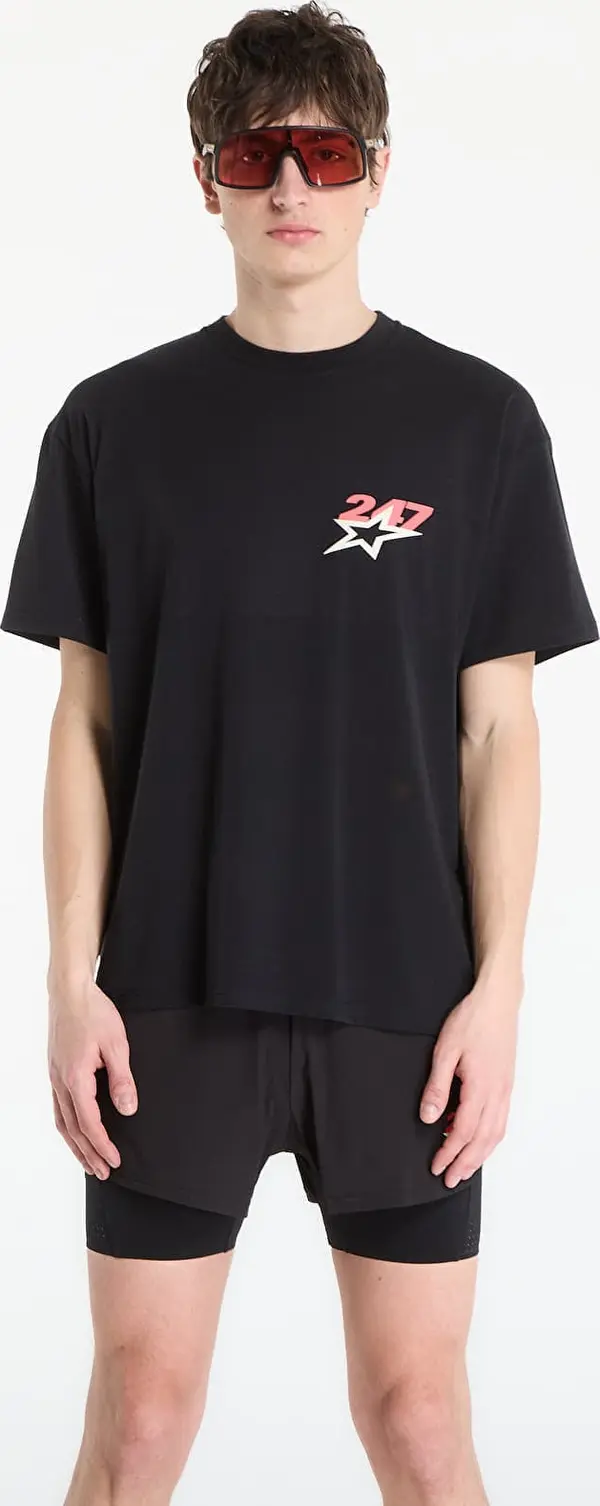 REPRESENT Majice REPRESENT Team 247 Star Print Oversized Tshirt UNISEX Jet Black XXL