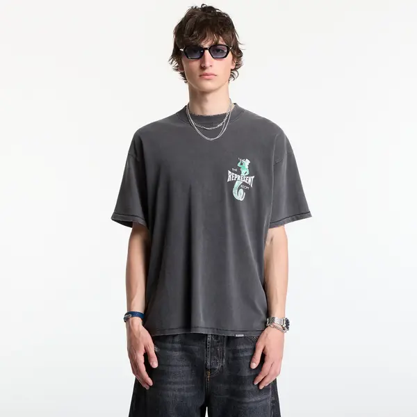 REPRESENT Majice REPRESENT The Viper Room Dice T-Shirt UNISEX Vintage Grey S
