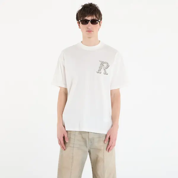 REPRESENT Majice REPRESENT Western Initial T-Shirt UNISEX Flat White XL