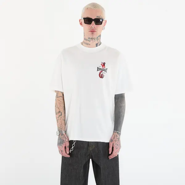 REPRESENT Majice REPRESENT x The Viper Room Dice T-Shirt UNISEX Flat White M