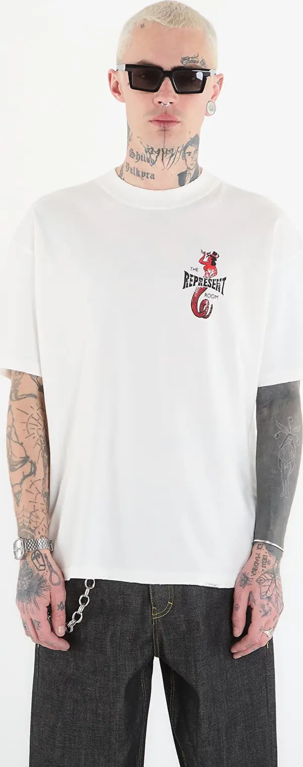 REPRESENT Majice REPRESENT x The Viper Room Dice T-Shirt UNISEX Flat White XS