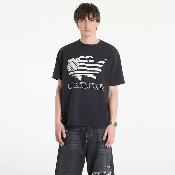 Rhude Majice Rhude Banner Tee Vintage Black/ White M