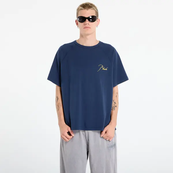 Rhude Majice Rhude Classique Raglan Tee Navy/ Yellow XXL