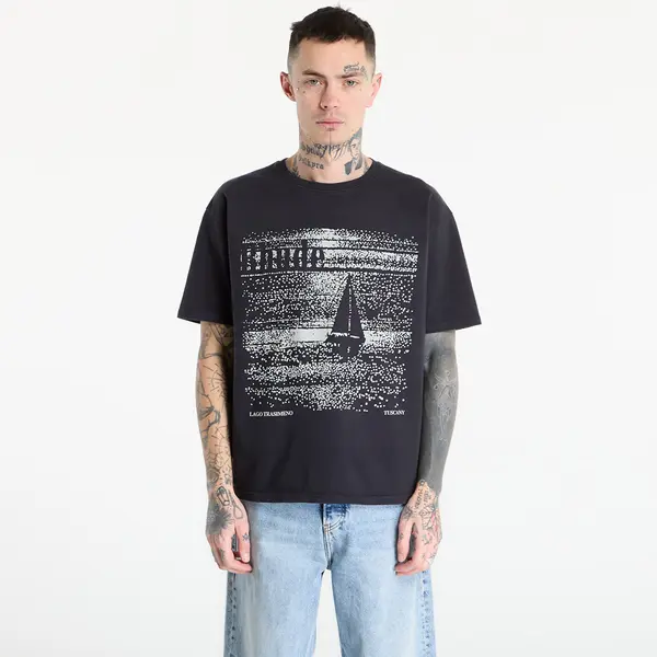 Rhude Majice Rhude Lago Trasimeno Tee Vintage Black/ White S