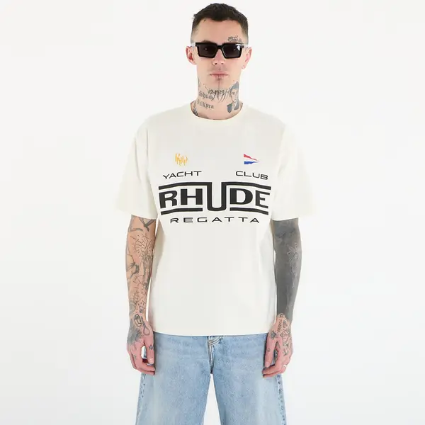 Rhude Majice Rhude Regatta Club Tee Vintage White/ Black/ Green L