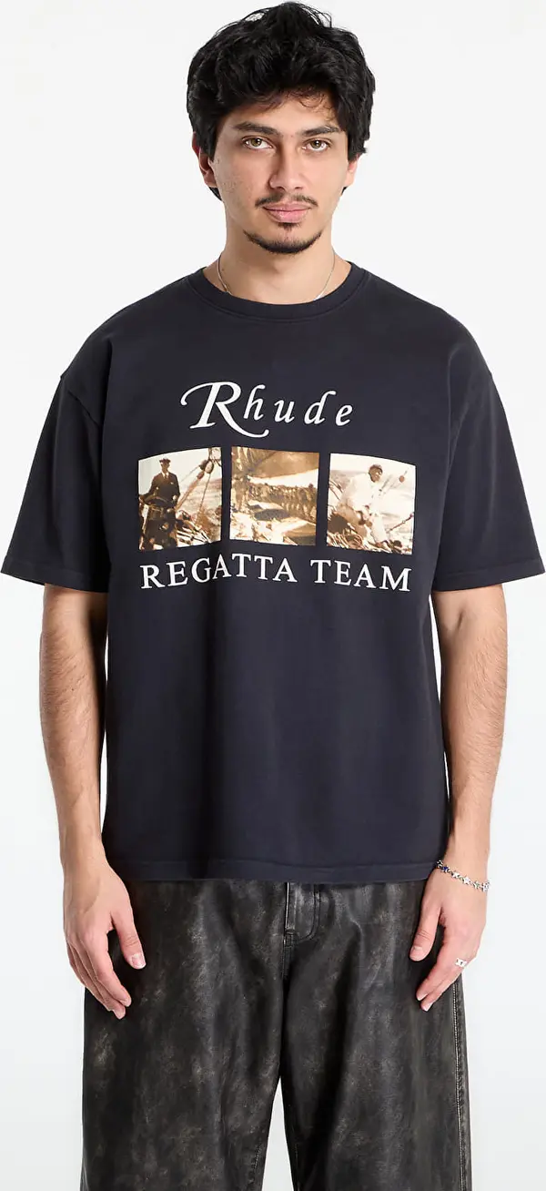 Rhude Majice Rhude Usvi Regatta Tour Tee Vintage Black/ White/ Red XXL