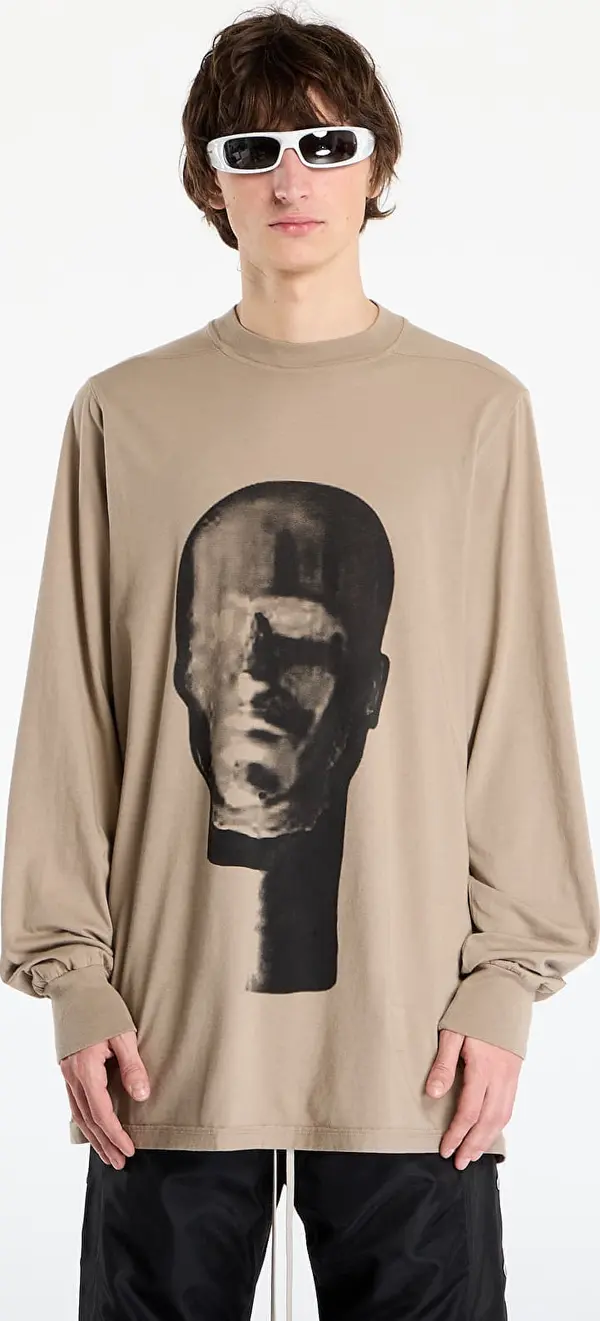 Rick Owens DRKSHDW Majice Rick Owens DRKSHDW Jumbo Ls Tee Dirty Pearl/ Black S