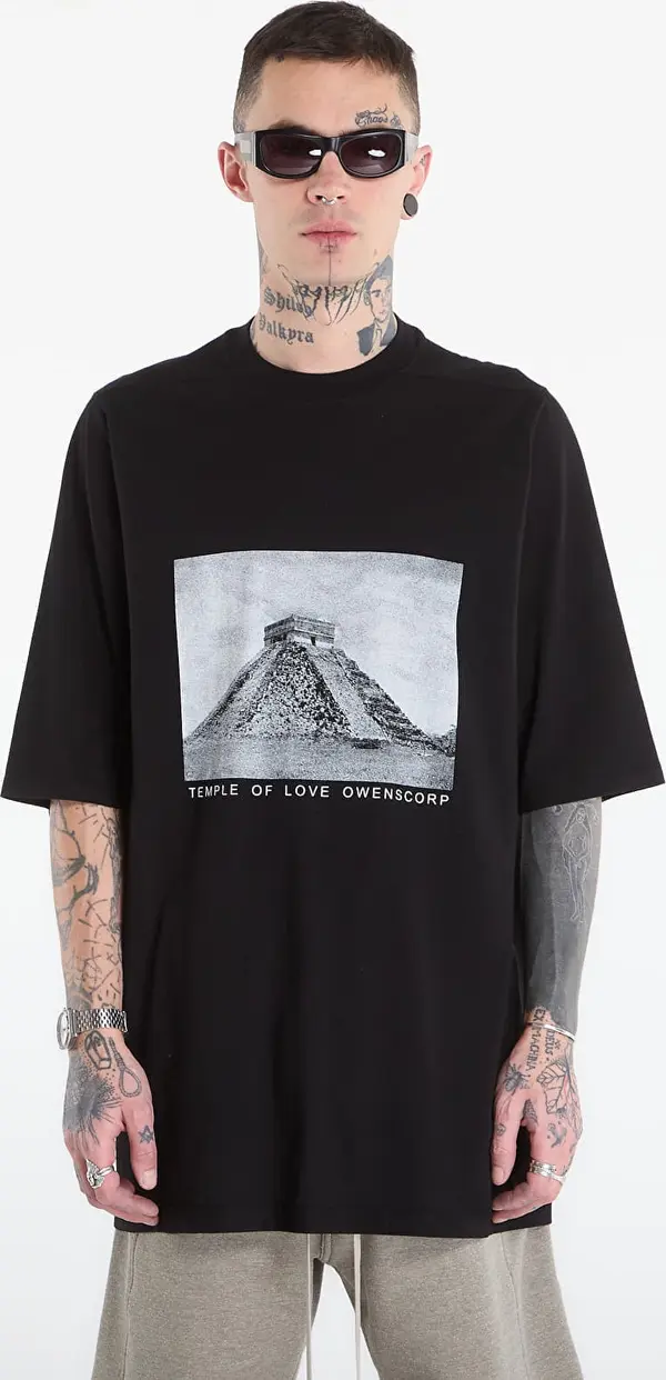 Rick Owens DRKSHDW Majice Rick Owens DRKSHDW Jumbo Ss T-Shirt Black/ Milk L