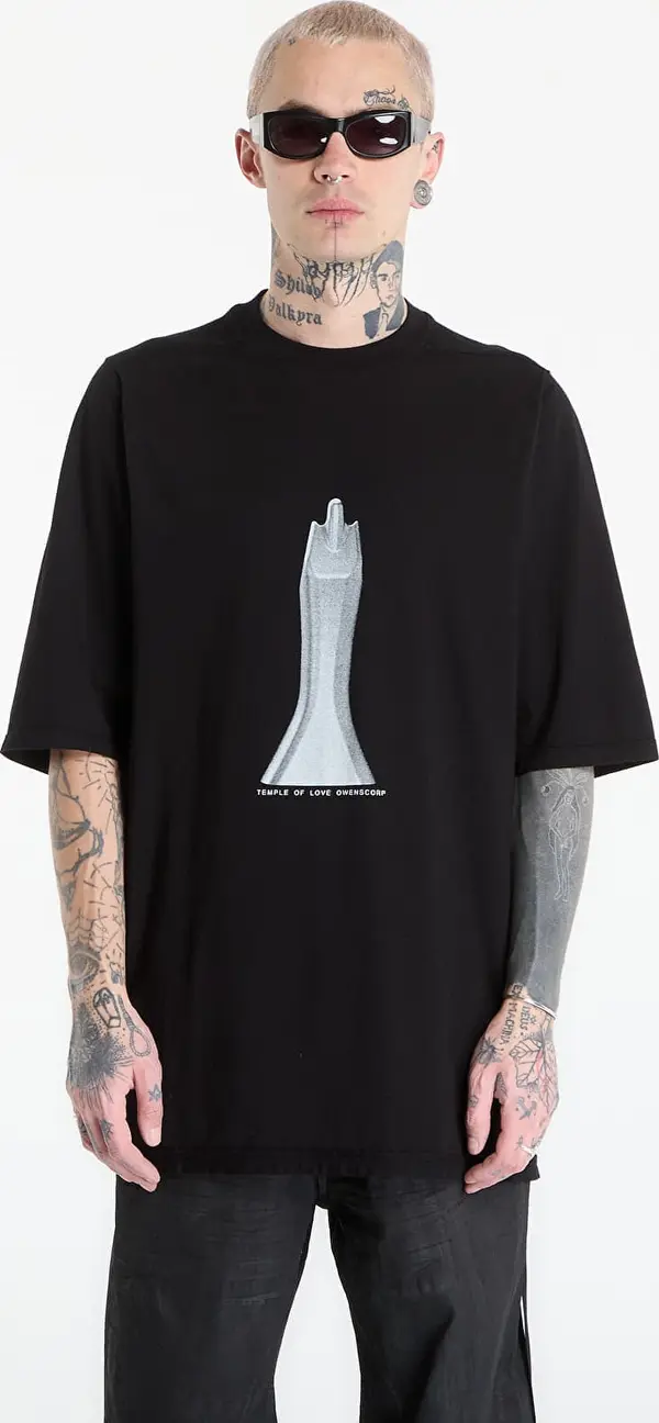 Rick Owens DRKSHDW Majice Rick Owens DRKSHDW Jumbo Ss T-Shirt Black/ Milk S
