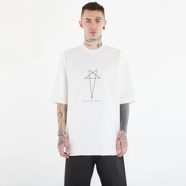Rick Owens DRKSHDW Majice Rick Owens DRKSHDW Jumbo Ss T-Shirt Milk/ Black M