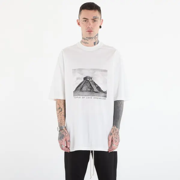 Rick Owens DRKSHDW Majice Rick Owens DRKSHDW Jumbo Ss T-Shirt Milk/ Black S