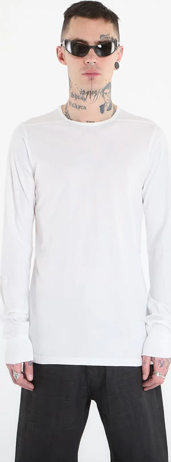 Rick Owens DRKSHDW Majice Rick Owens DRKSHDW Level Ls T-Shirt Milk M