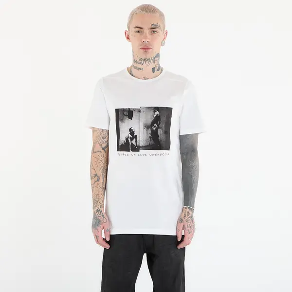 Rick Owens DRKSHDW Majice Rick Owens DRKSHDW Level T-Shirt Milk/ Black XL