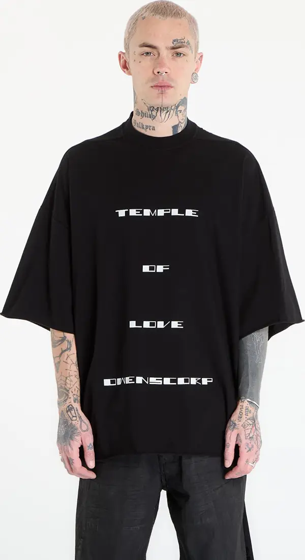Rick Owens DRKSHDW Majice Rick Owens DRKSHDW Tommy T-Shirt Black/ Milk Universal